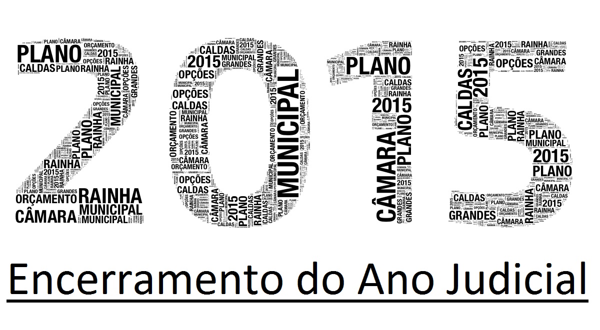 Encerramento ano judicial 2015